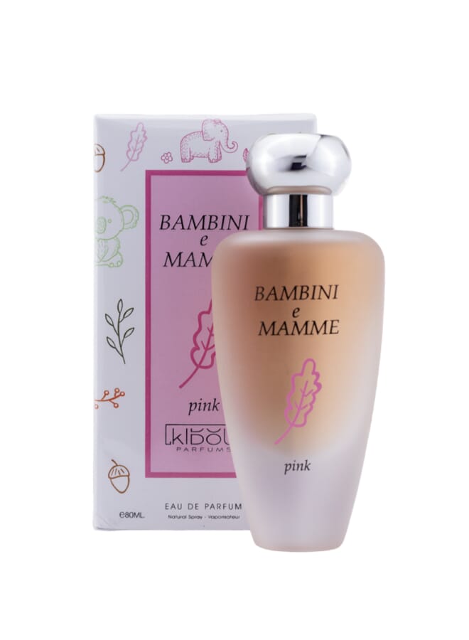KIDOU PARFUMS Bambini e Mamme Pink Eau de Parfum - 80ml | A Gentle Fragrance for Kids - Image 1