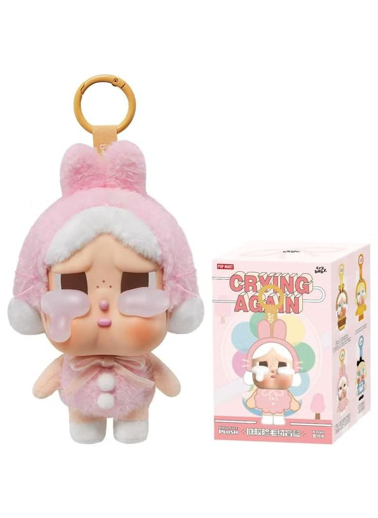 POP MART CRYBABY Crying Again Series-Plush Badge Figures 1Box Premium Design Gifts for Women Fan-Favorite Collectible Chic Art Toy Action Figure - Image 1