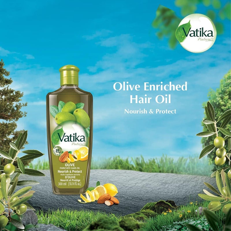Vatika Naturals Olive Enriched Hair Oil - 200 ml - Image 2