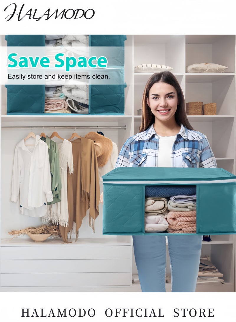 HALAMODO Large Capacity Foldable Storage Bag Multicolour 49 x 36 x 21cm - Image 2