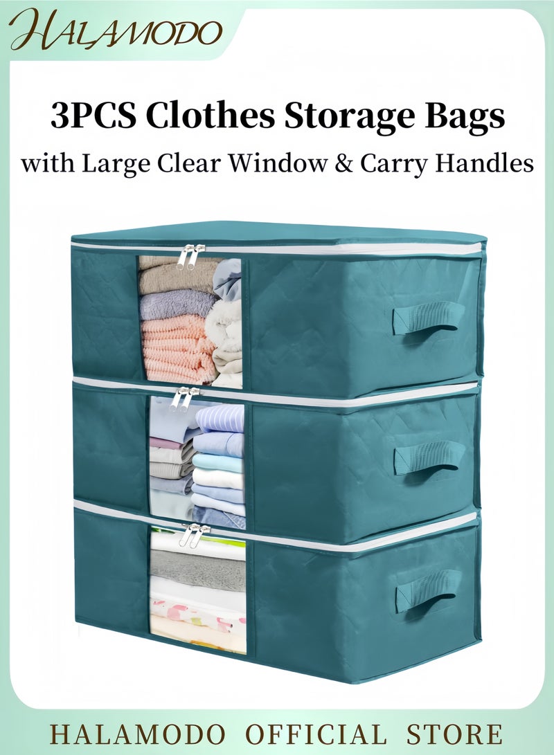 HALAMODO Large Capacity Foldable Storage Bag Multicolour 49 x 36 x 21cm - Image 1