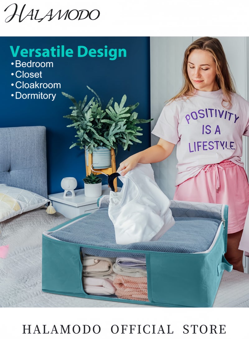 HALAMODO Large Capacity Foldable Storage Bag Multicolour 49 x 36 x 21cm - Image 4