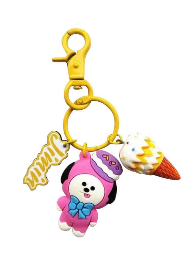 NIBEMINENT Bts Bangtan Boys Cute Figure Creative Key Chain