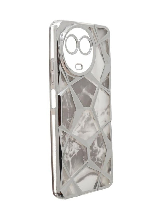 Plastic Back Cover For Realme C67, Multi Color - Image 3