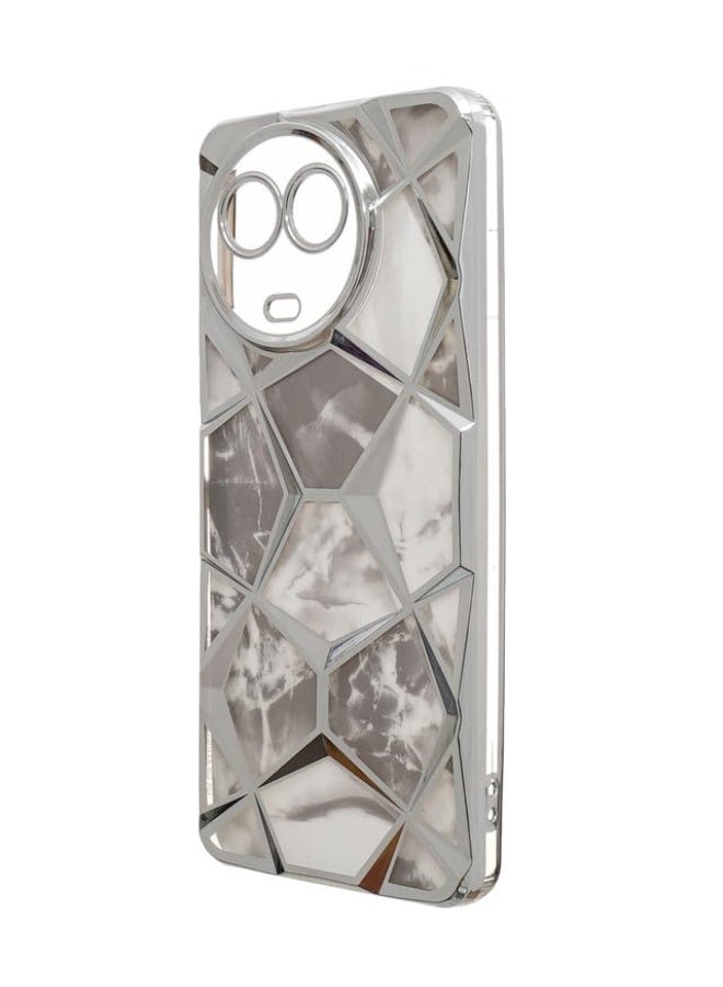 Plastic Back Cover For Realme C67, Multi Color - Image 2