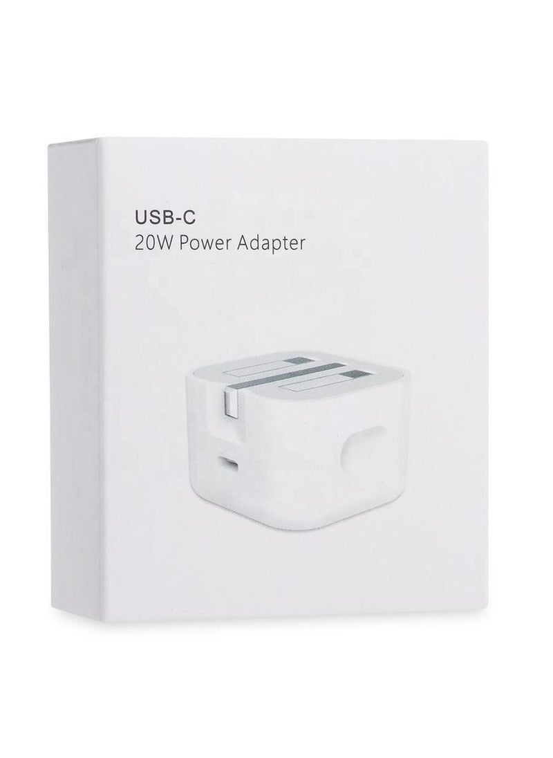 iPhone PD Fast Charger [Apple MFi Certified] 20W Type C Power Block Wall Charger Plug Adapter Compatible with iPhone 14 13 12 11 X iPad,AirPods Pro (2nd Generation),USB C Fast Charger Plug Adapter