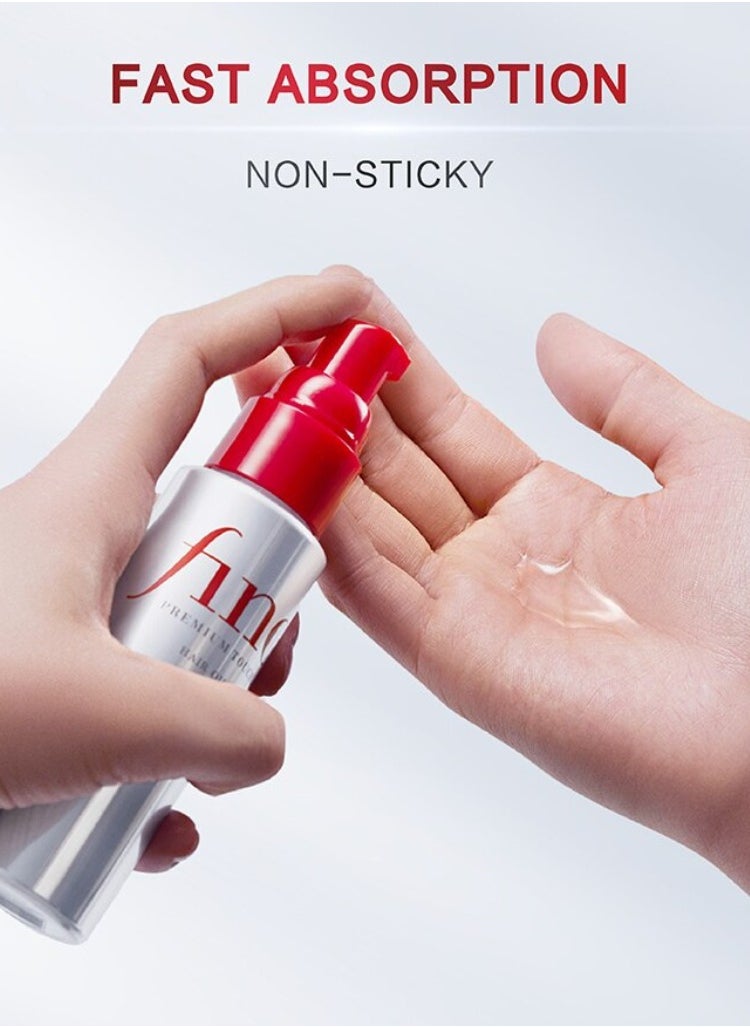 Fino SHISEIDO Fino Premium Touch Penetrating Serum Hair Oil – Deeply Nourishing and Hydrating Transparent Hair Oil for Smooth and Silky Hair  - Image 3
