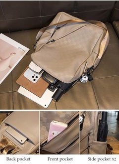 DUNISO Women's Backpack Fashionable Travel Backpack For Women Faux Leather School Backpack Anti Theft Double Shoulder Backpack For College Girls Students Black  - Image 5