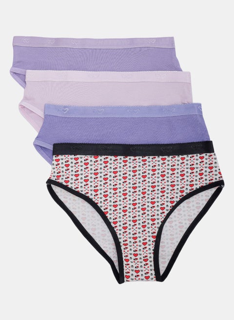 Cookies Pack Colored Brief Panties