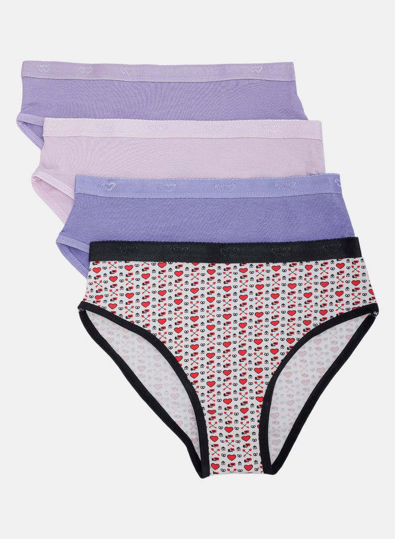 Carina Cookies Pack Colored Brief Panties - Image 1