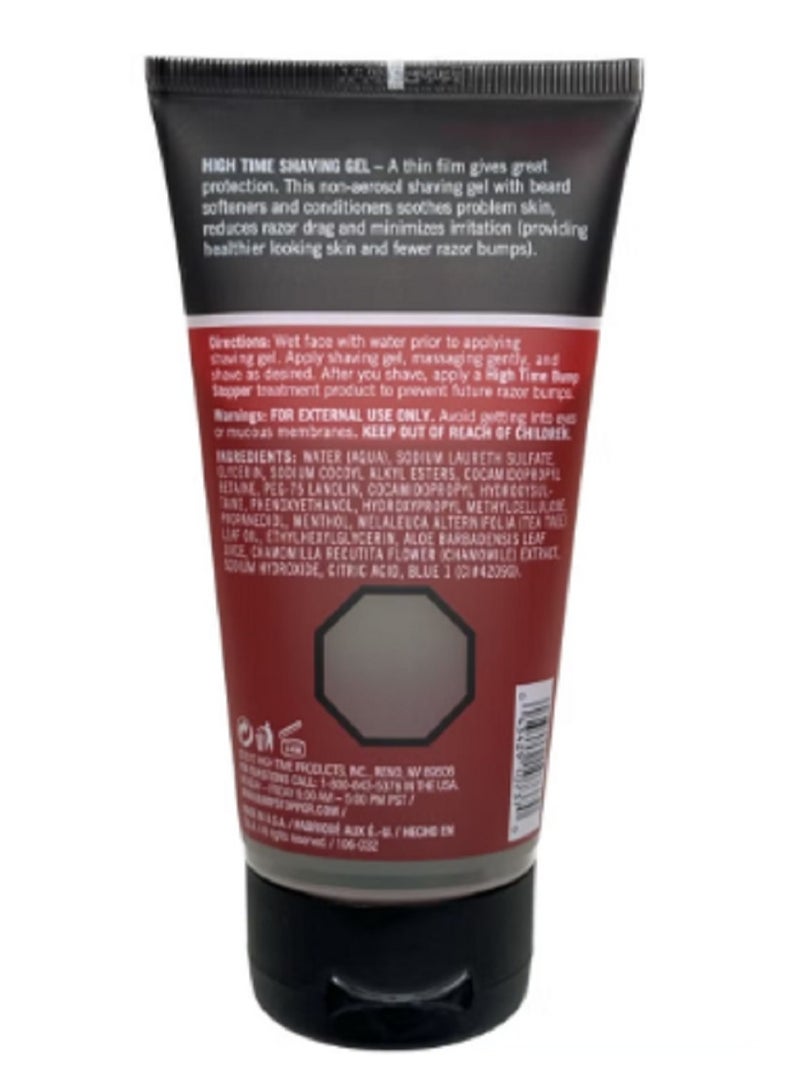 High Time Bump Stopper Arctic Haze Shave Gel - 5.3 oz - Image 2