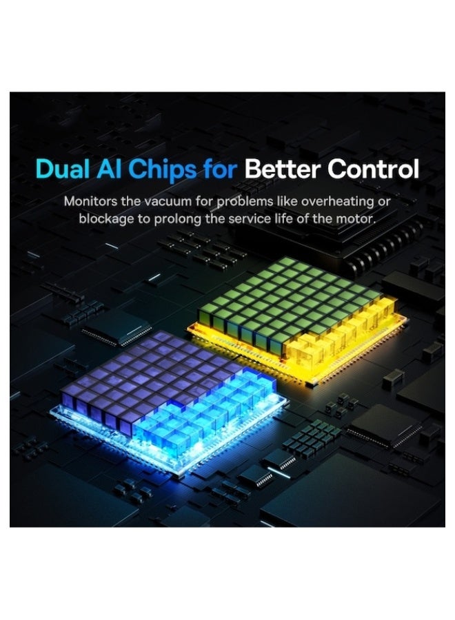 بيسوس مكنسة كهربائية للسيارة A5 Air مع شحن لاسلكي بقوة 12000 باسكال وشفط قوي للغاية - Image 5