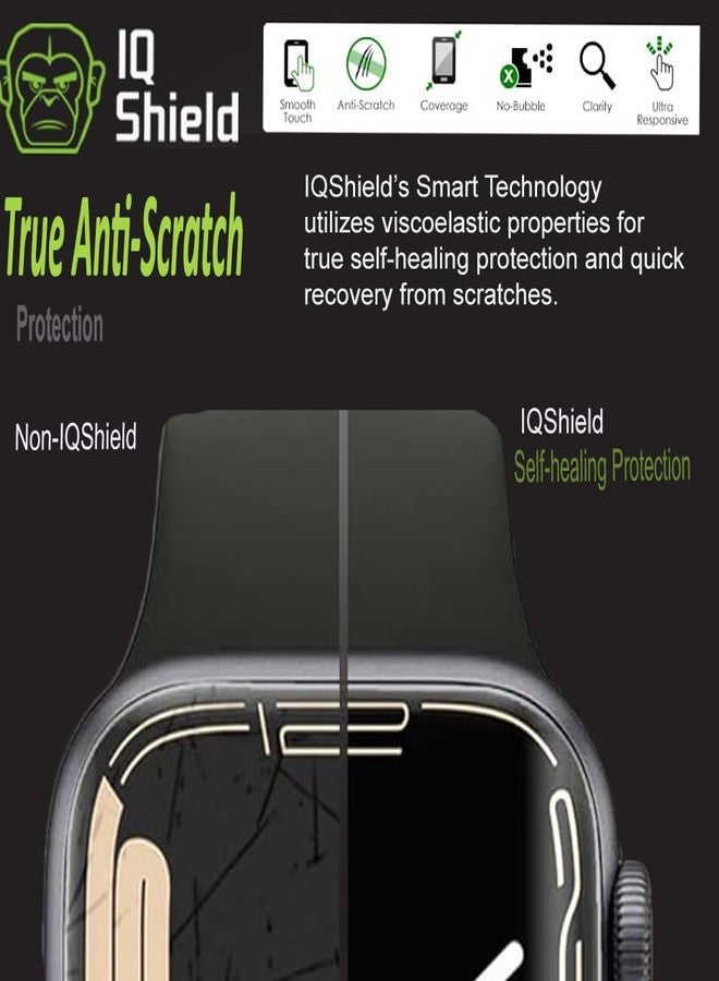 IQShield IQ Shield 6 Pack Screen Protector for Apple Watch SE 3 (2025)/ SE 2/ SE/Series 6/5/4 40mm LiquidSkin Easy Install Anti-Scratch Ultra Thin Smudge Resistant Anti-Bubble Flexible Clear TPU Film for iWatch 40mm - Image 5