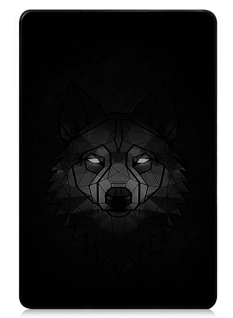 Theodor Protective Flip Case For Xiaomi Pad 7 & Xiaomi Pad 7 Pro With Trifold Stand Auto Wake Sleep Shockproof Cover - Wolf Abstract - Image 1