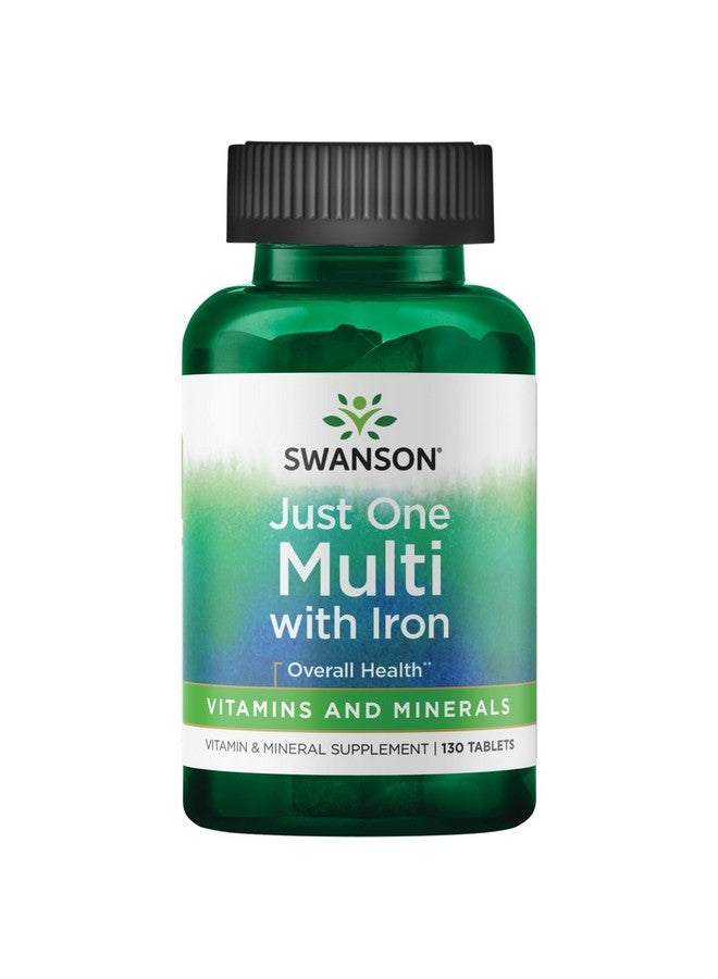 Swanson Century Formula Multivitamin with Iron 130 Tabs - Image 1