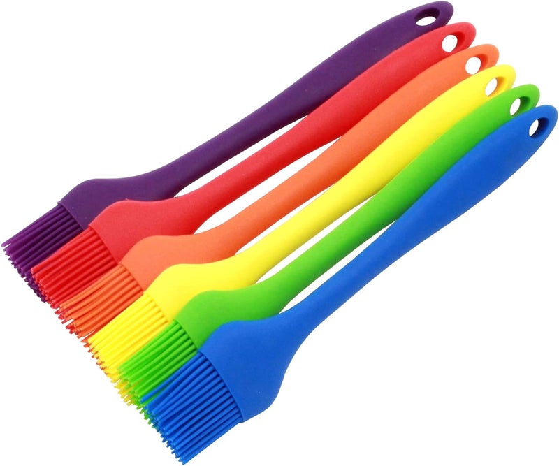 Chef Craft Premium Silicone Basting Brush, 10.25 inch, Purple - Image 2