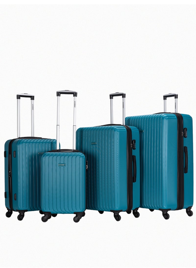 Stargold - Hardside Spinner 4 Piece Luggage Trolley Set With Number Lock - Image 1
