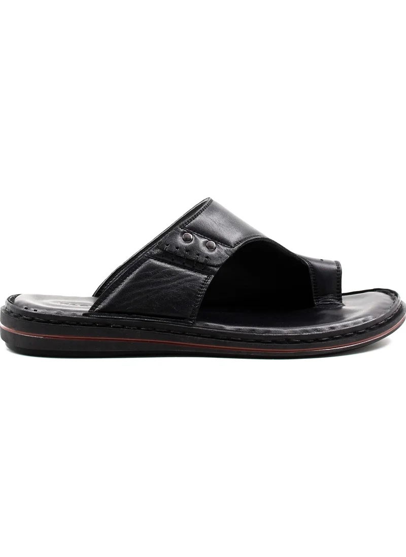 Fast Step Genuine Leather Men's Flat Slippers 128MA119