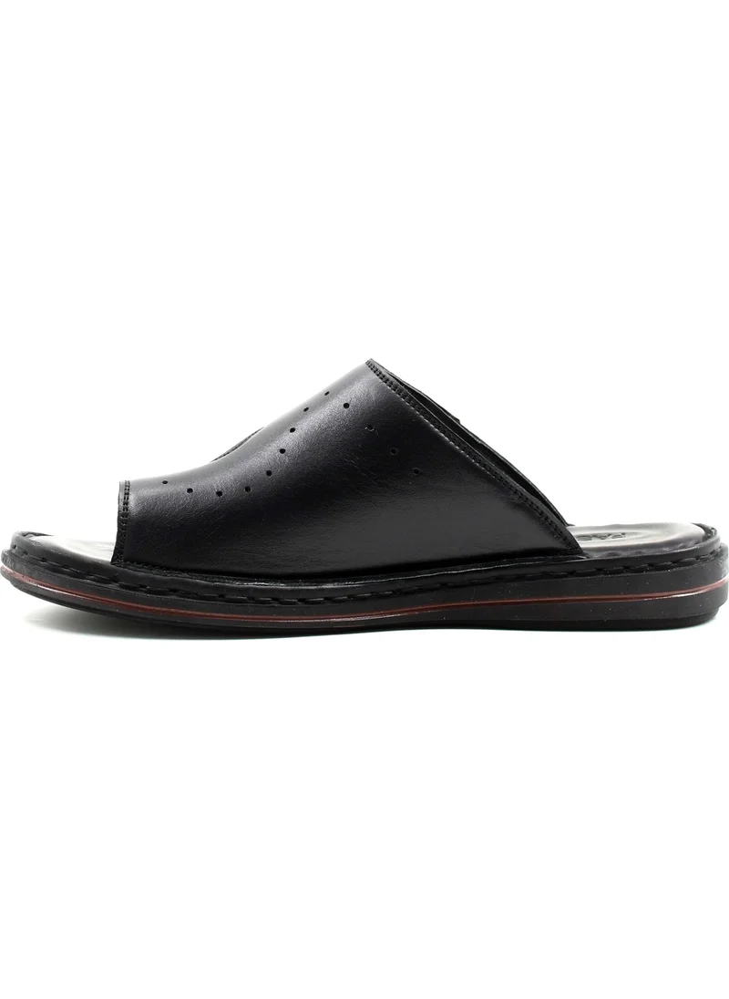 Fast Step Genuine Leather Men's Flat Slippers 128MA119