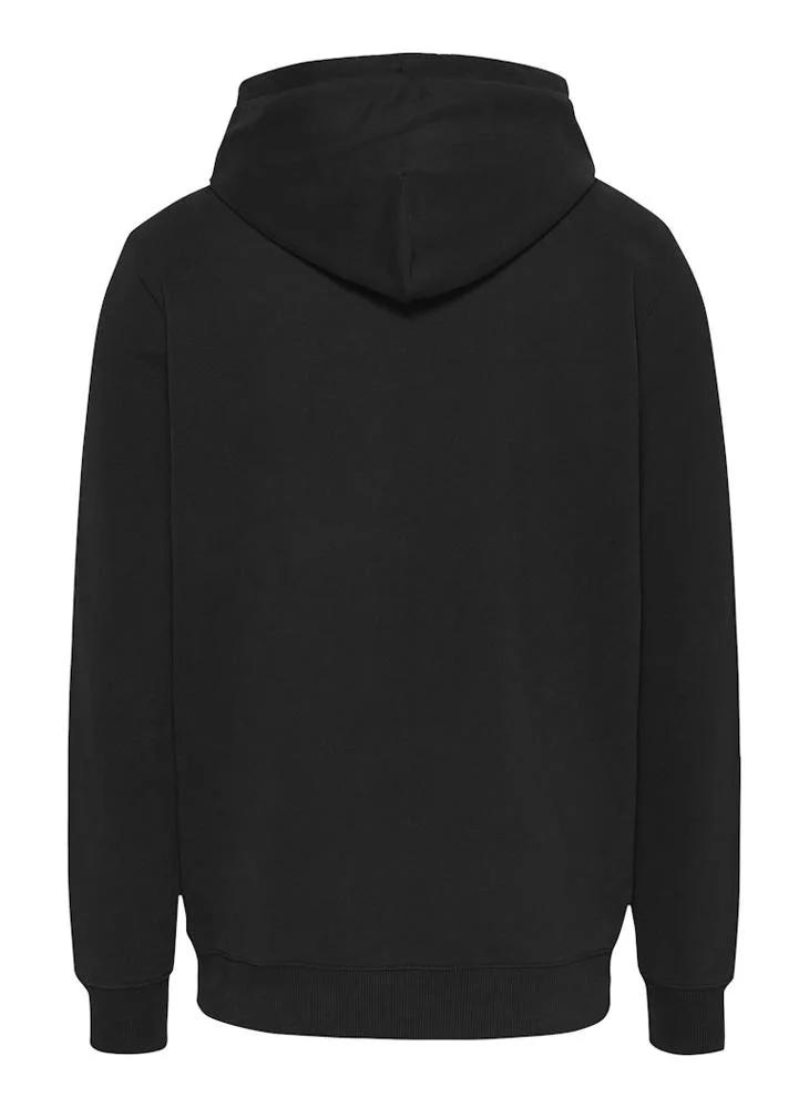 TOMMY JEANS Graphic Logo  Pull Over Hoodie