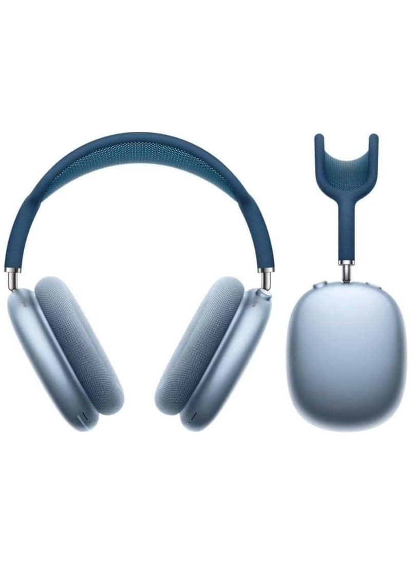 Festive Gallery - P9 Immersive Active Noise Cancelling Over-Ear Headphones, Epitome of Cutting-Edge Design and Premium Sound Quality. Elevate Your Listening Experience, Fusion of Style and Comfort (Blue) - Image 1