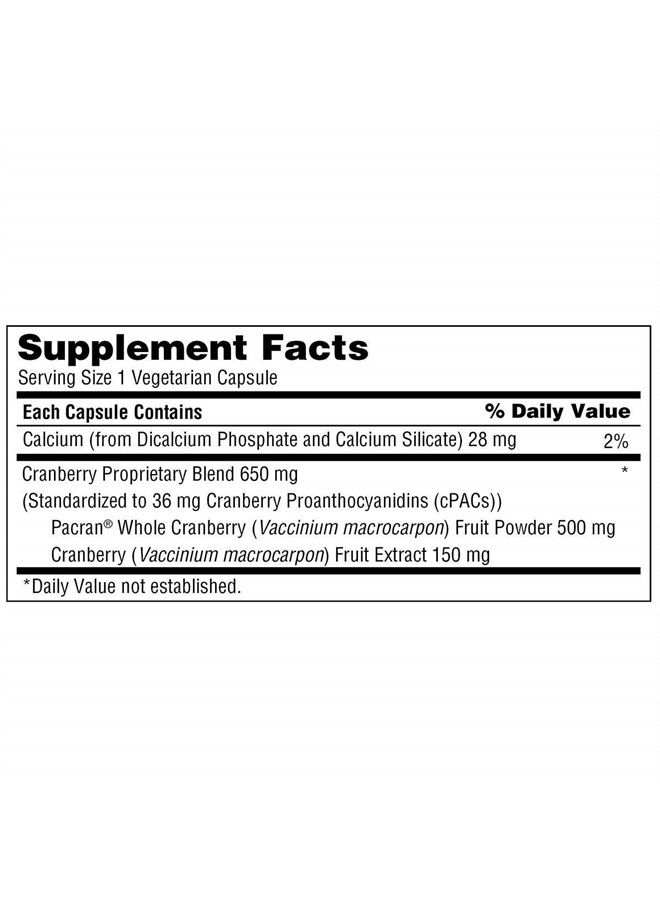 Trunature ONE PER Day Cranberry 650 mg 140 Capsules (3 Pack) - Image 2