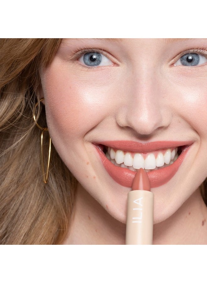 ILIA ILIA - Color Block Lipstick | Non-Toxic, Vegan, Cruelty-Free, Hydrating + Long Lasting, No Budge Color with Full Coverage (Amberlight (French Nude With Neutral Undertones), 0.14 oz | 4 g)  - Image 3