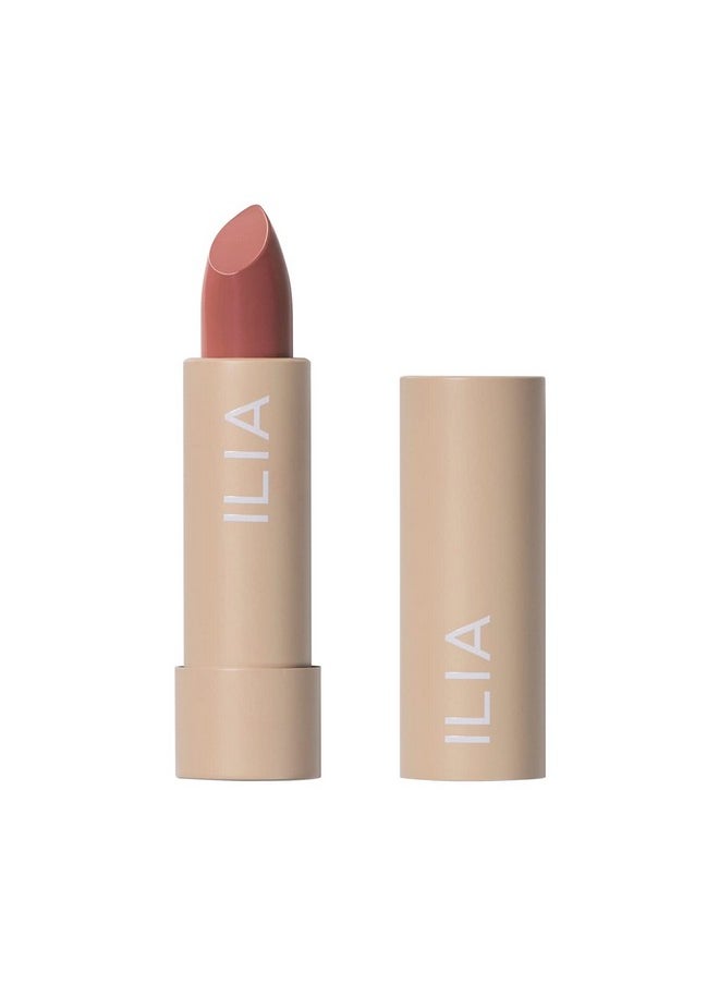 ILIA ILIA - Color Block Lipstick | Non-Toxic, Vegan, Cruelty-Free, Hydrating + Long Lasting, No Budge Color with Full Coverage (Amberlight (French Nude With Neutral Undertones), 0.14 oz | 4 g)  - Image 1