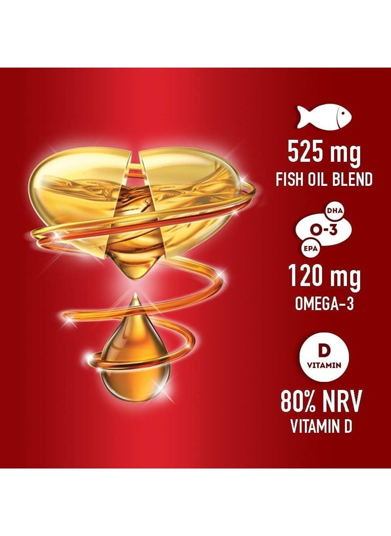 Sevenseas - Seven Seas Pure Cod Liver Oil 120 Capsules - Image 1