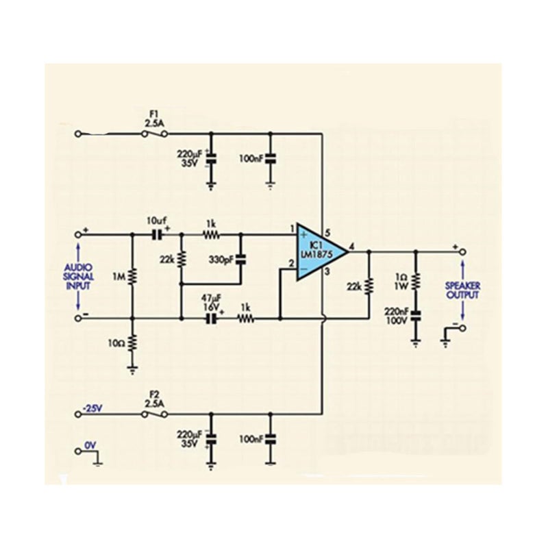 LM1875T 20W لوحة مكبر صوت HiFi أحادي القناة طقم لتجهيز نظام صوت المسرح المنزلي - Image 3