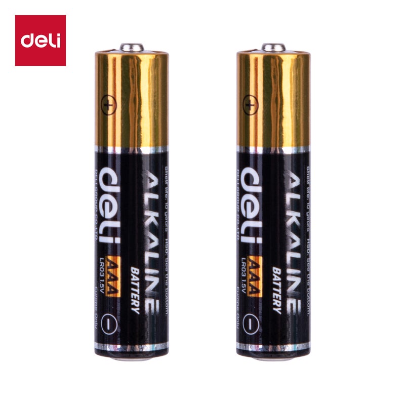 ديلي بطاريات قلوية AAA/LR03، قطعتان - Image 1