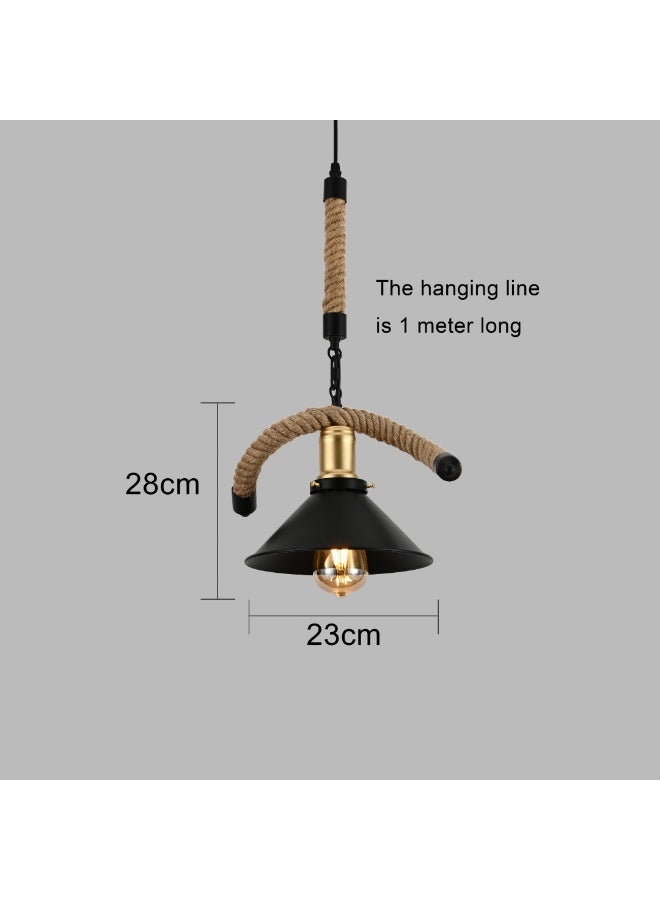 Hummer Single hanger, black steel fez cord  - Image 2