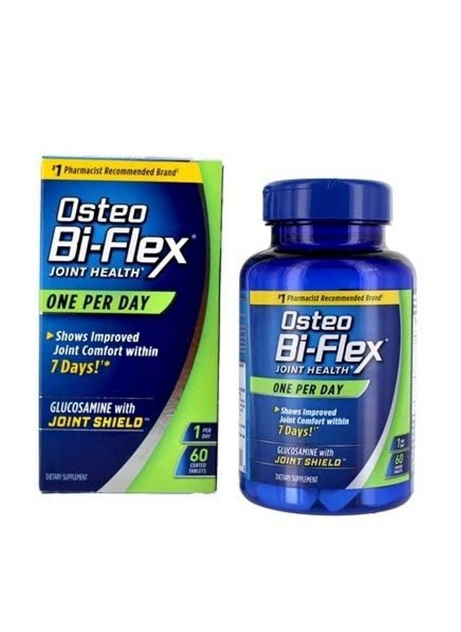 Osteo Bi-Flex Osteo Biflex One Per Day Glucosamine Joint Shield Dietary Supplement Helps Strengthen Joints 60 Count  - Image 3