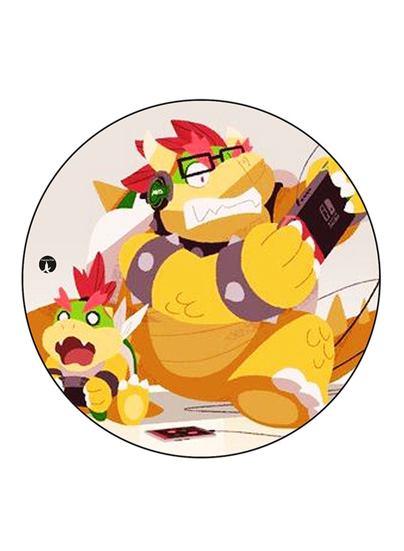 RKN Video Game Super Mario Printed Mouse Pad  Multicolour