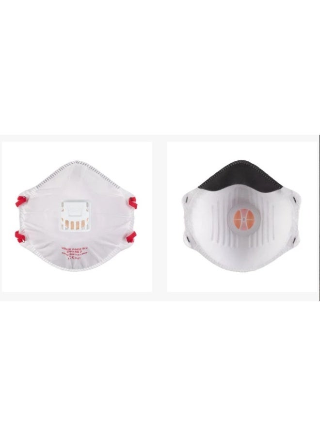 Milwaukee FFP3 Respirator with Valve - 10pc - Image 3
