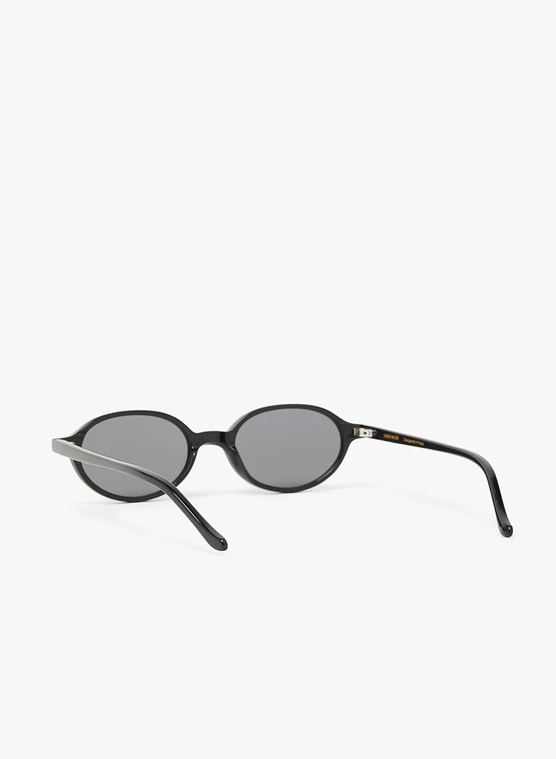 KAREN WAZEN Noor Oval Sunglasses