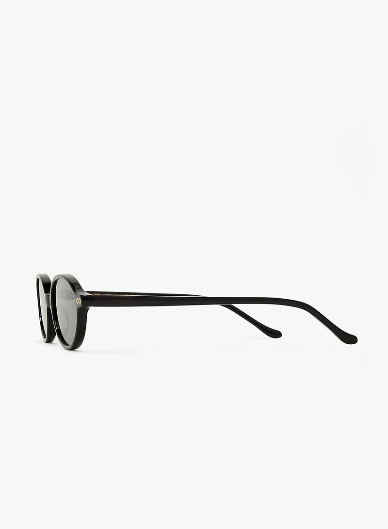 KAREN WAZEN Noor Oval Sunglasses