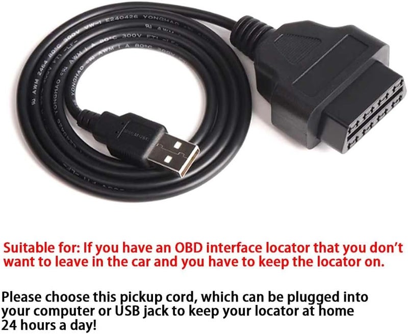 keisnoaja كابل keisnoaja OBD2 أنثوي إلى USB2.0 ذكري - Image 4