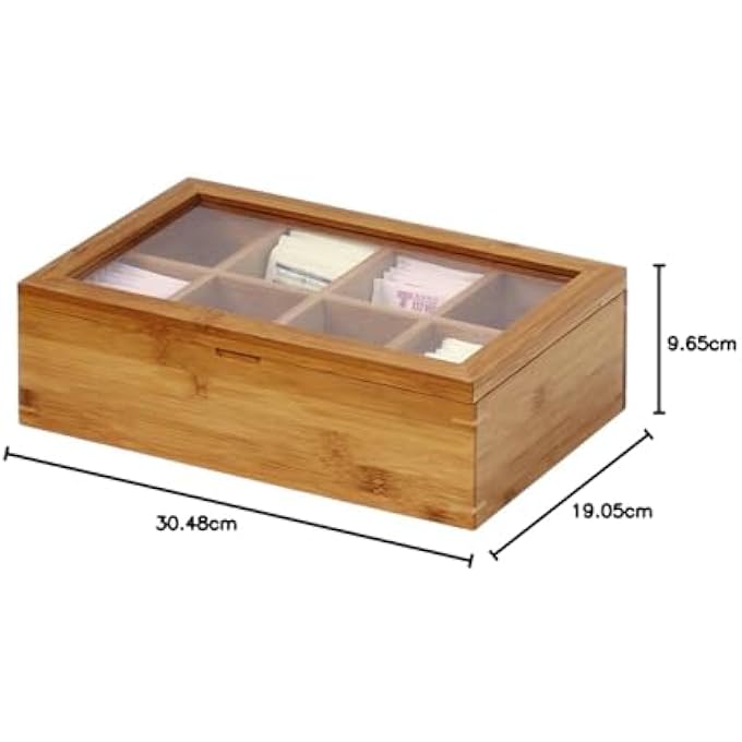 Oceanstar Tb1323 Bamboo Tea Box Natural - Image 5