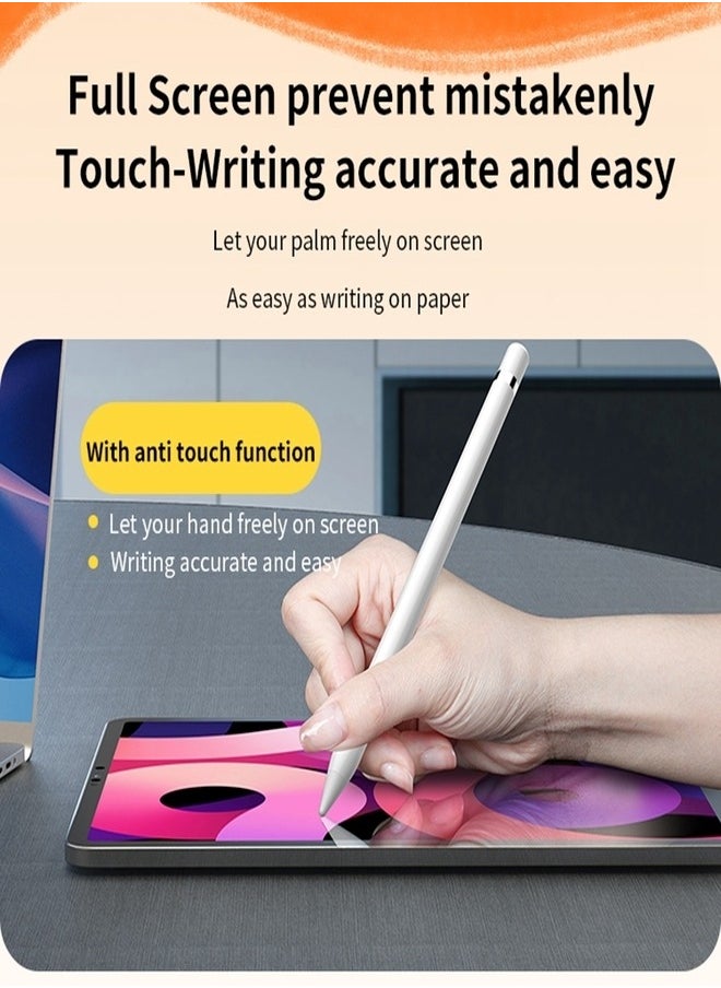 يسيدو - قلم ستايلس لاسلكي متعدد الوظائف مزود بـ 8 دبابيس من Yesido ST13 لجهاز iPad (أبيض) - Image 1