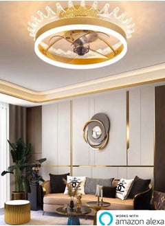 MODI Smart Ceiling Fan Light With Remote And Mobile App Works With Alexa  - Image 2