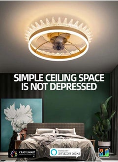 MODI Smart Ceiling Fan Light With Remote And Mobile App Works With Alexa  - Image 4