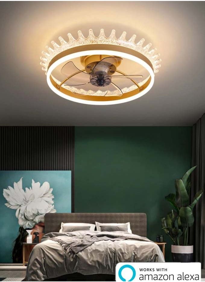 MODI Smart Ceiling Fan Light With Remote And Mobile App Works With Alexa  - Image 3