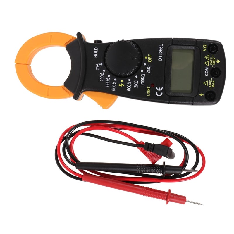 GARVALON Digital Clamp Meter High Precision AC DC Voltage Resistance Tester - Image 2
