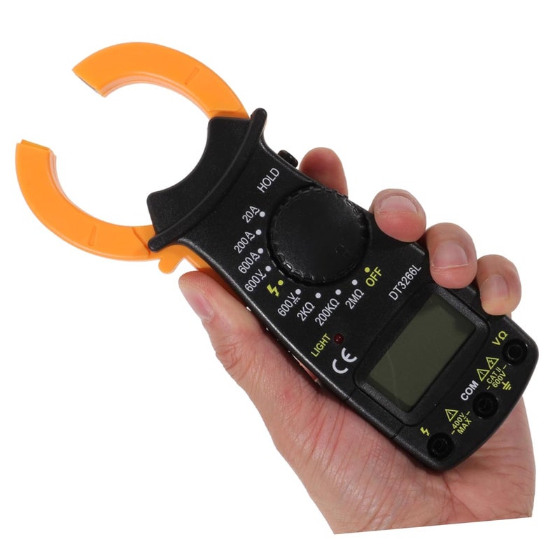 GARVALON Digital Clamp Meter High Precision AC DC Voltage Resistance Tester - Image 4