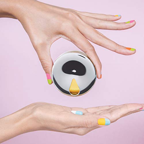 Alessi BM08 YoYo - Pill Box in 18/10 Stainless Steel and thermoplastic Resin. - Image 2