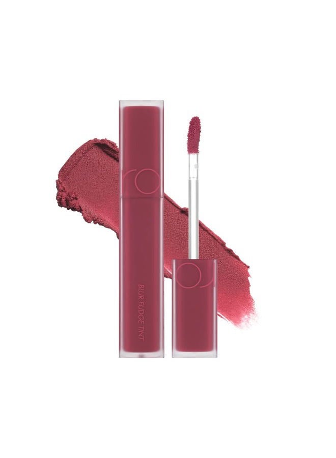 rom&nd BLUR FUDGE TINT | matte lipstick| light weight| cream type| super stay| k-beauty| highly pigment|moisturizing,0.17oz (07 COOL ROSE UP) - Image 1