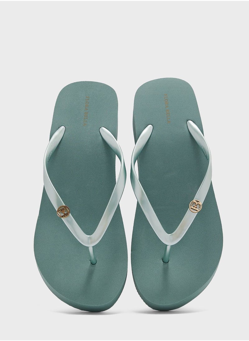 shoexpress - T Bar Flip Flops - Image 1