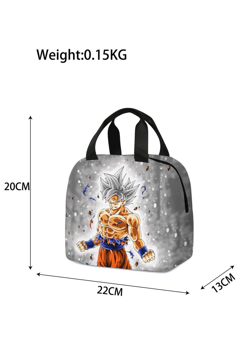Dragon Ball New Dragon Ball Cartoon Dragon Ball Primary And Secondary School Students Lunch Bag Children's Ice Bag 20*22*13cm - Image 2
