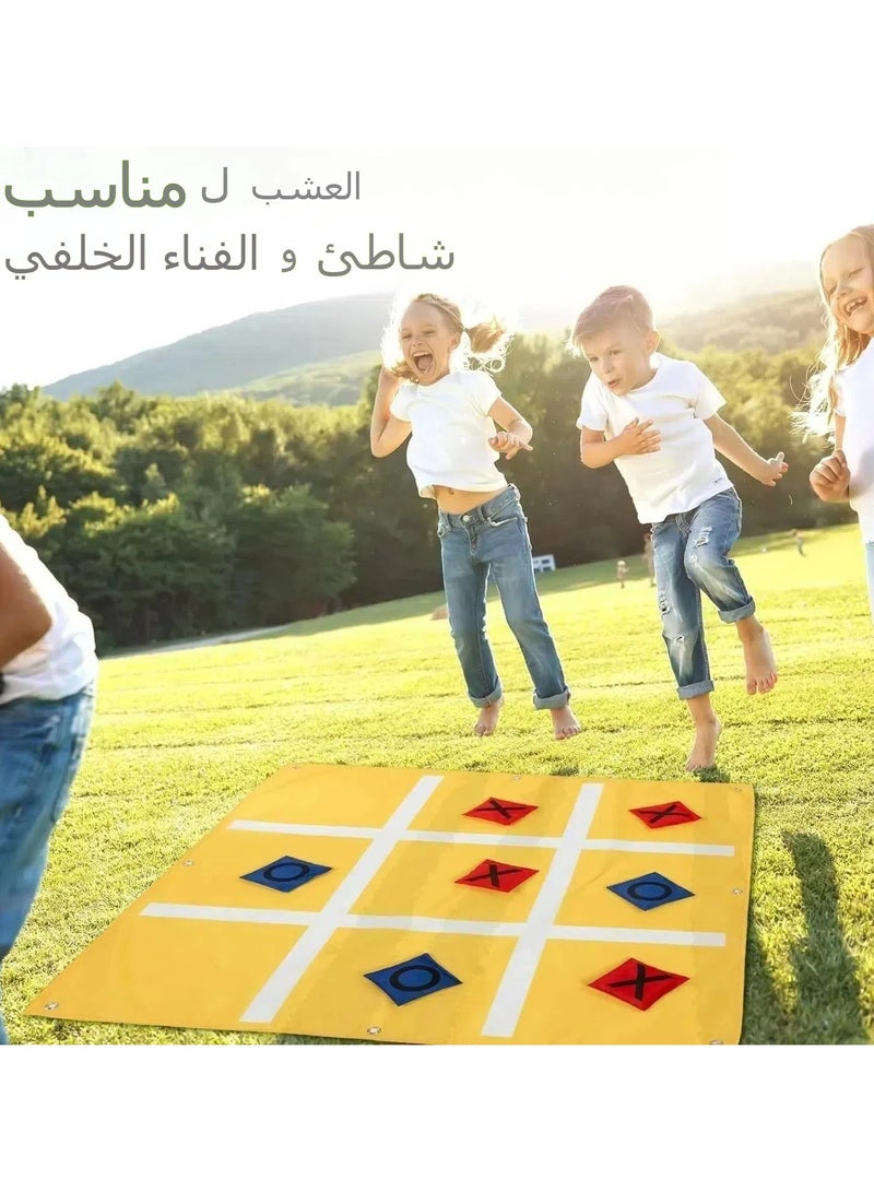 عام مستلزمات الألعاب الخارجية، لعبة رمي كيسات الفول الربيعي التفاعلية بين الأباء والأولاد. الألعاب التفاعلية تحفز فرح الأطفال باللعب. - Image 1